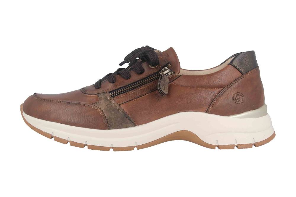 Remonte Halbschuhe in Übergrößen Braun D0G09-22 große Damenschuhe