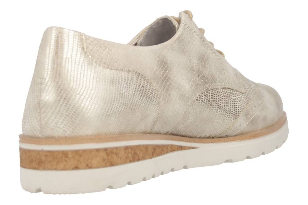 Remonte Halbschuhe In Übergrößen Gold R1912-60 Große Damenschuhe
