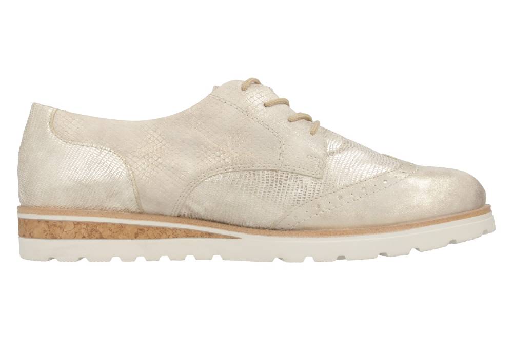 Remonte Halbschuhe In Übergrößen Gold R1912-60 Große Damenschuhe