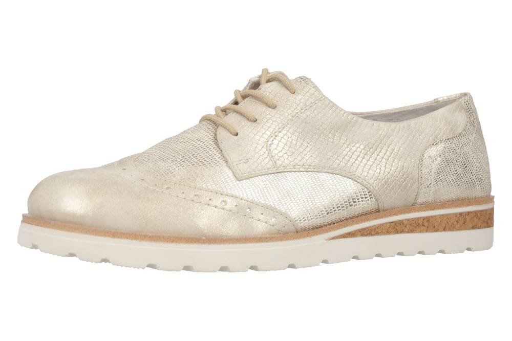 Remonte Halbschuhe in Übergrößen Gold R1912-60 große Damenschuhe