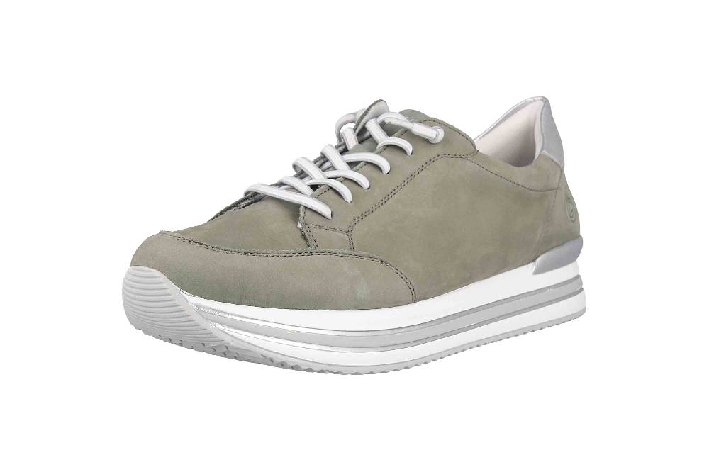 Remonte Halbschuhe In Übergrößen Grün D1319-52 Große Damenschuhe