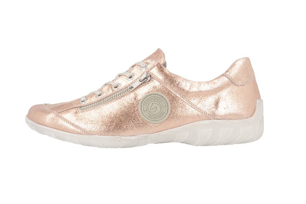 Remonte Halbschuhe In Übergrößen Pink R3408-32 Große Damenschuhe