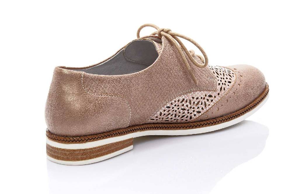 Remonte Halbschuhe In Übergrößen Rosa D2601-31 Große Damenschuhe