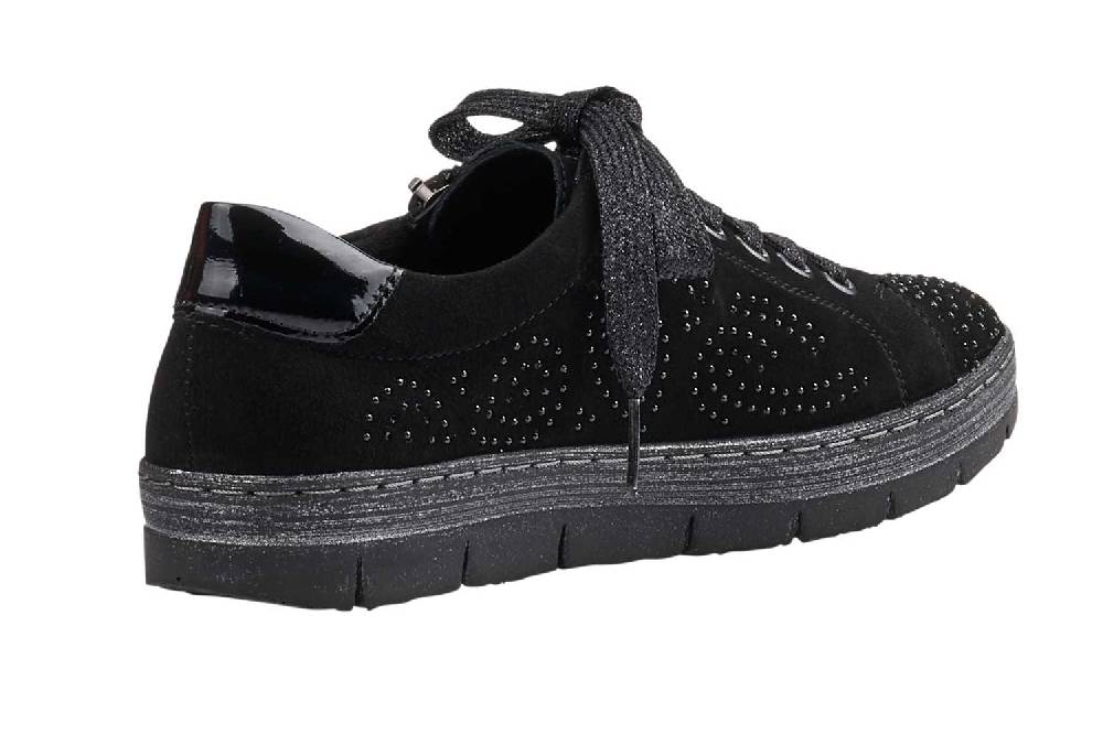 Remonte Halbschuhe In Übergrößen Schwarz D5811-02 Große Damenschuhe