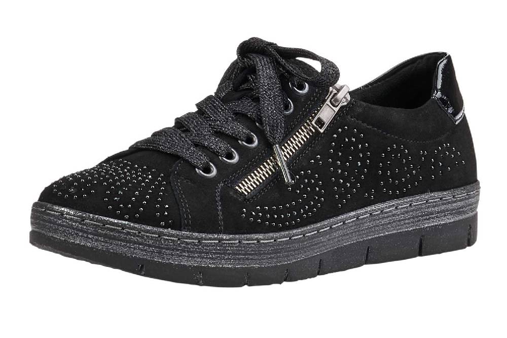 Remonte Halbschuhe in Übergrößen Schwarz D5811-02 große Damenschuhe