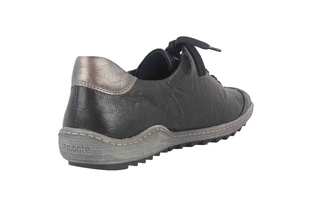 Remonte Halbschuhe In Übergrößen Schwarz R1402-06 Große Damenschuhe