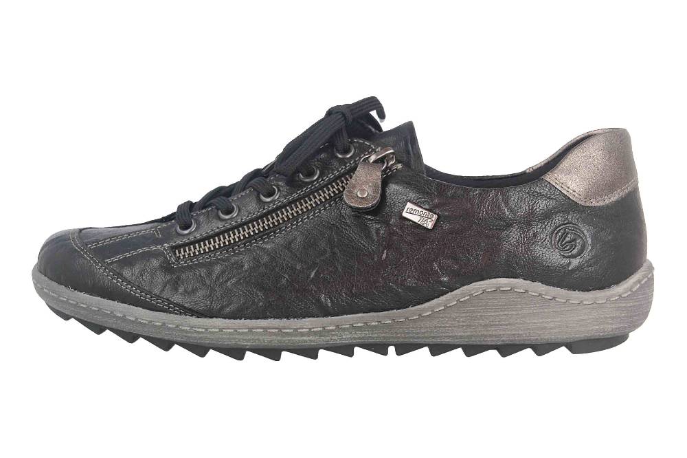 Remonte Halbschuhe in Übergrößen Schwarz R1402-06 große Damenschuhe