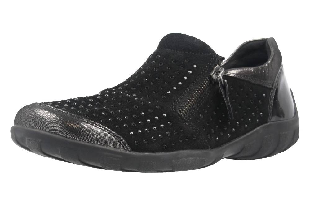 Remonte Halbschuhe in Übergrößen Schwarz R3405-02 große Damenschuhe