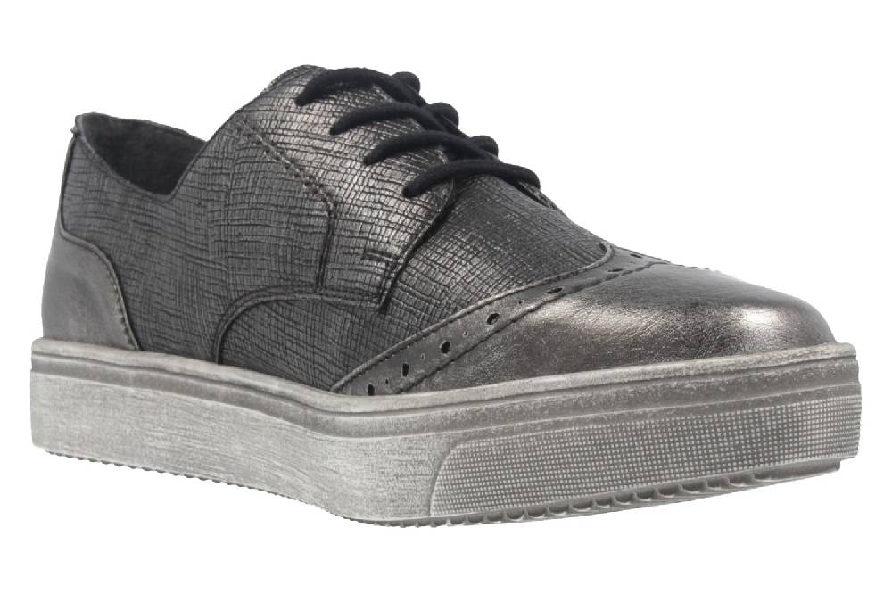 Remonte Halbschuhe In Übergrößen Silber R7806-45 Große Damenschuhe