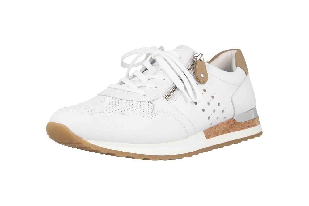 Remonte Halbschuhe In Übergrößen Weiß R2536-80 Große Damenschuhe