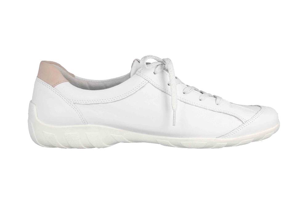 Remonte Halbschuhe In Übergrößen Weiß R3404-80 Große Damenschuhe
