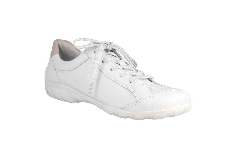 Remonte Halbschuhe In Übergrößen Weiß R3404-80 Große Damenschuhe