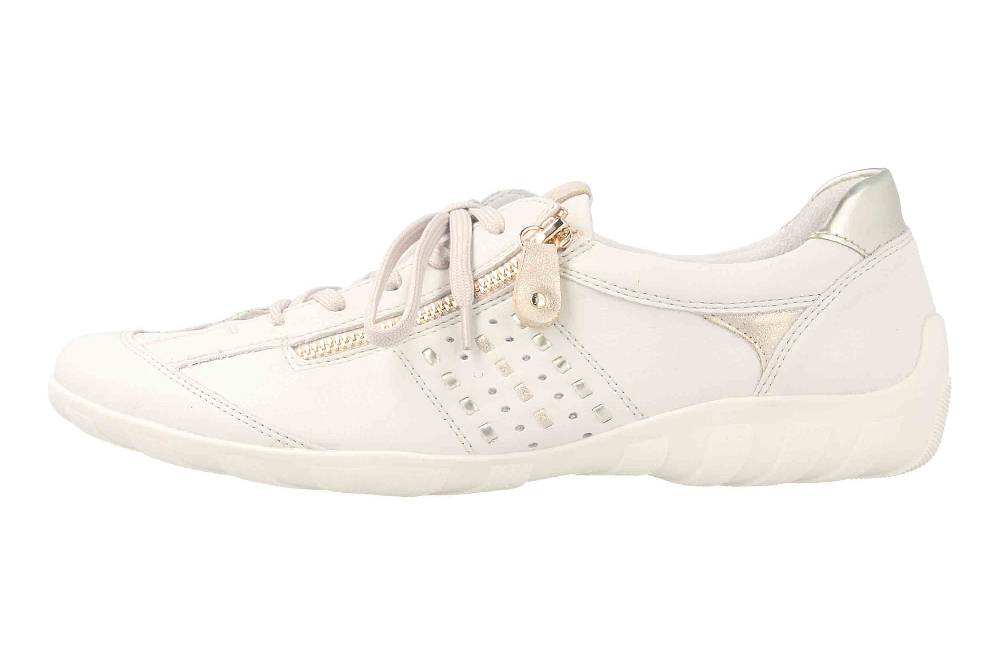 Remonte Halbschuhe in Übergrößen Weiß R3404-81 große Damenschuhe