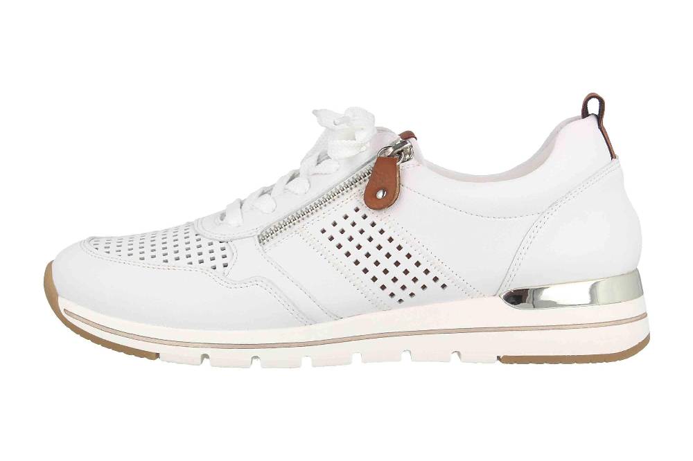 Remonte Halbschuhe in Übergrößen Weiß R6702-80 große Damenschuhe