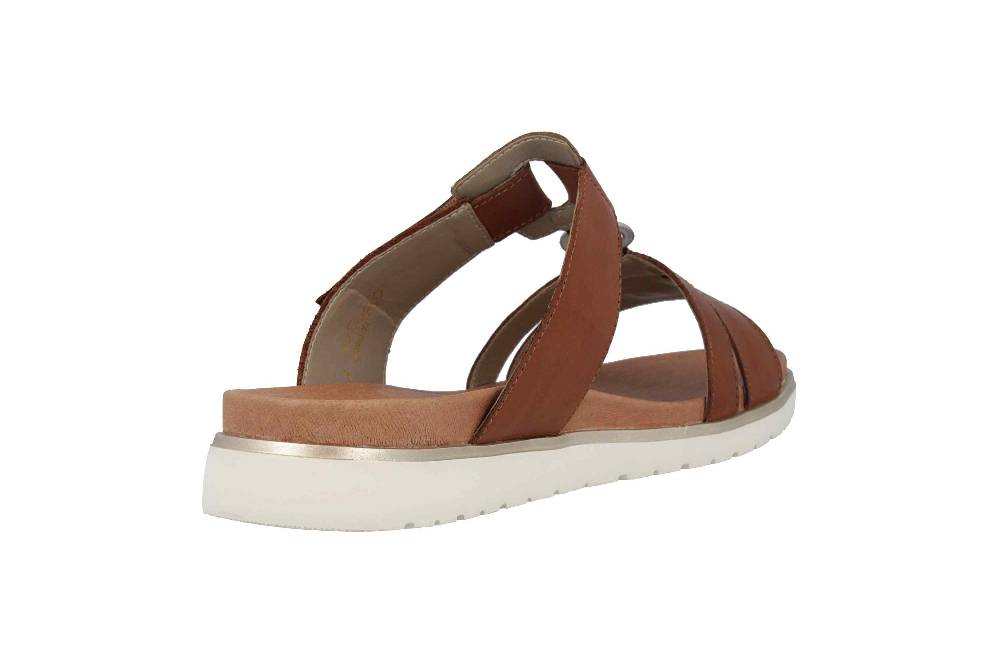 Remonte Pantoletten In Übergrößen Braun D4058-22 Große Damenschuhe