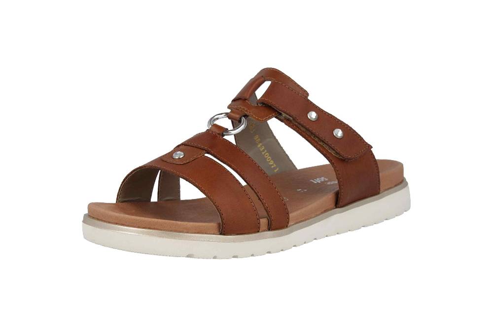 Remonte Pantoletten In Übergrößen Braun D4058-22 Große Damenschuhe