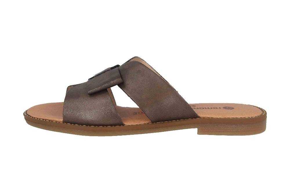 Remonte Pantoletten in Übergrößen Grün D3653-54 große Damenschuhe