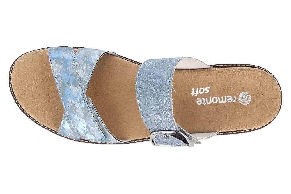 Remonte Pantoletten In Übergrößen Mehrfarbig D2048-60 Große Damenschuhe