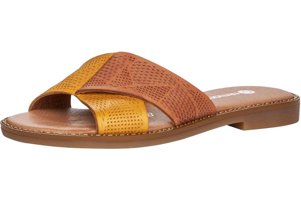 Remonte Pantoletten In Übergrößen Mehrfarbig D3651-68 Große Damenschuhe