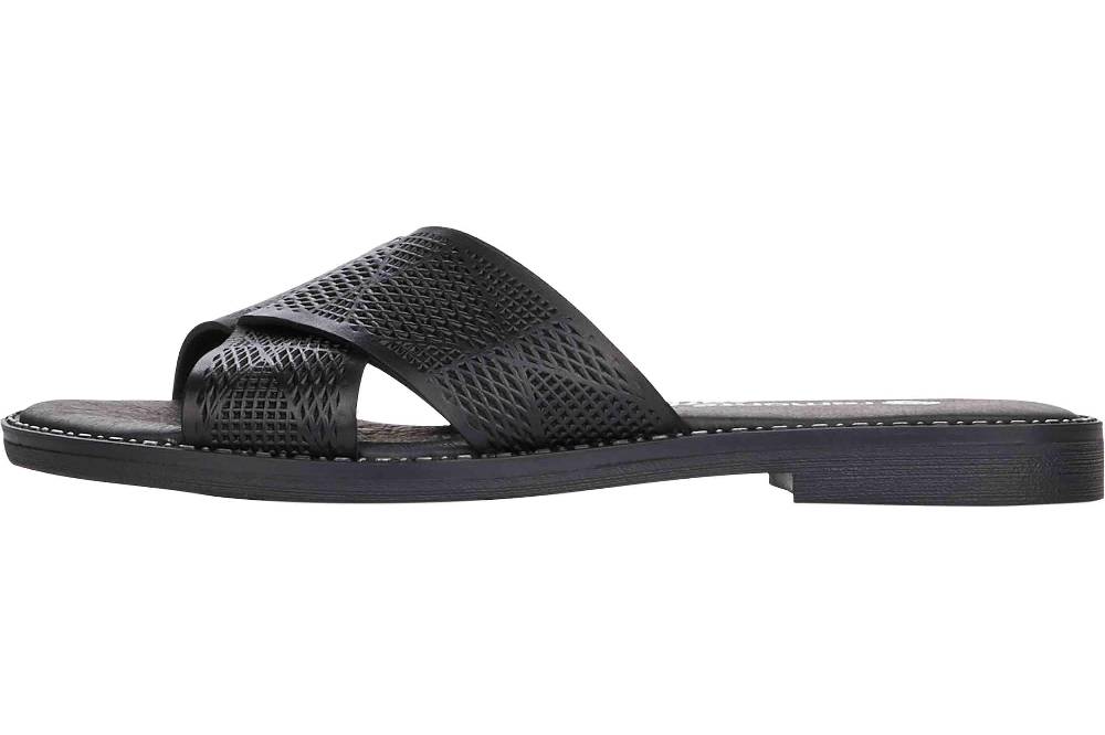 Remonte Pantoletten in Übergrößen Schwarz D3651-01 große Damenschuhe