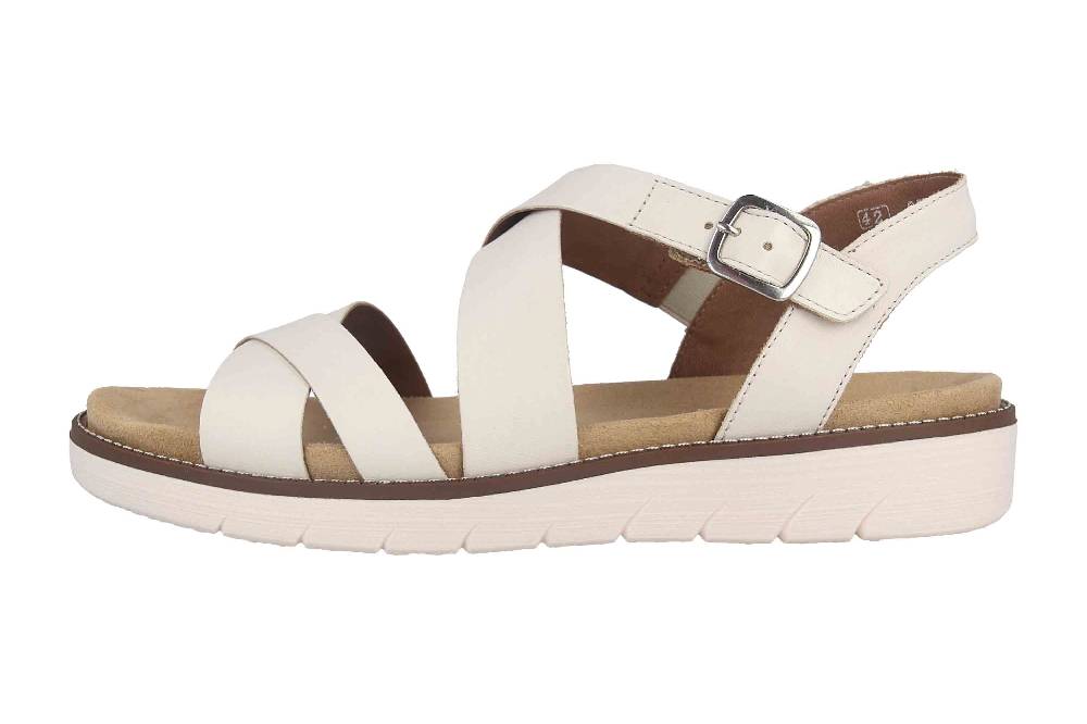 Remonte Sandalen in Übergrößen Beige D2060-60 große Damenschuhe