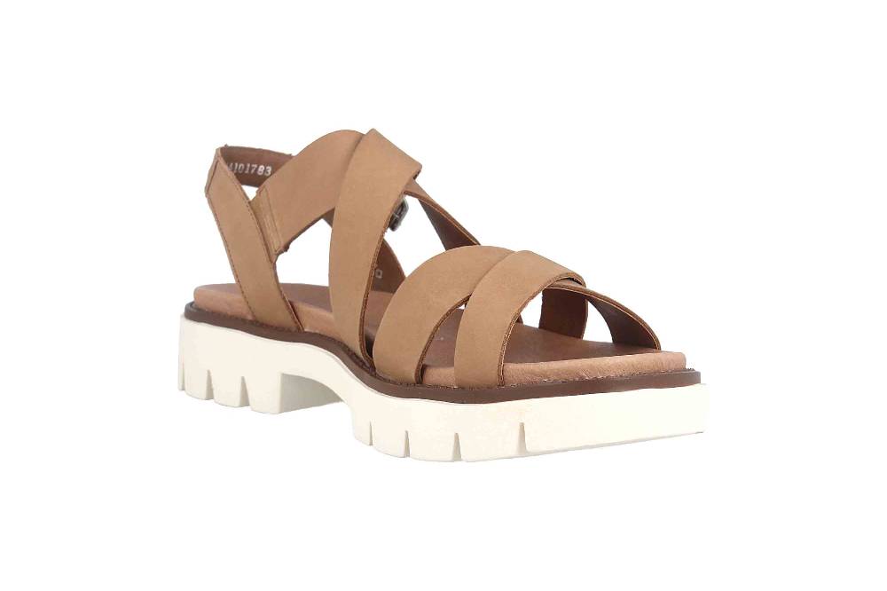 Remonte Sandalen In Übergrößen Beige D7951-60 Große Damenschuhe