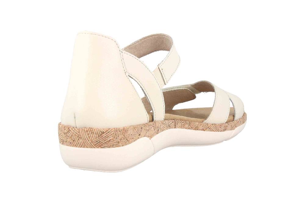 Remonte Sandalen In Übergrößen Beige R6859-60 Große Damenschuhe
