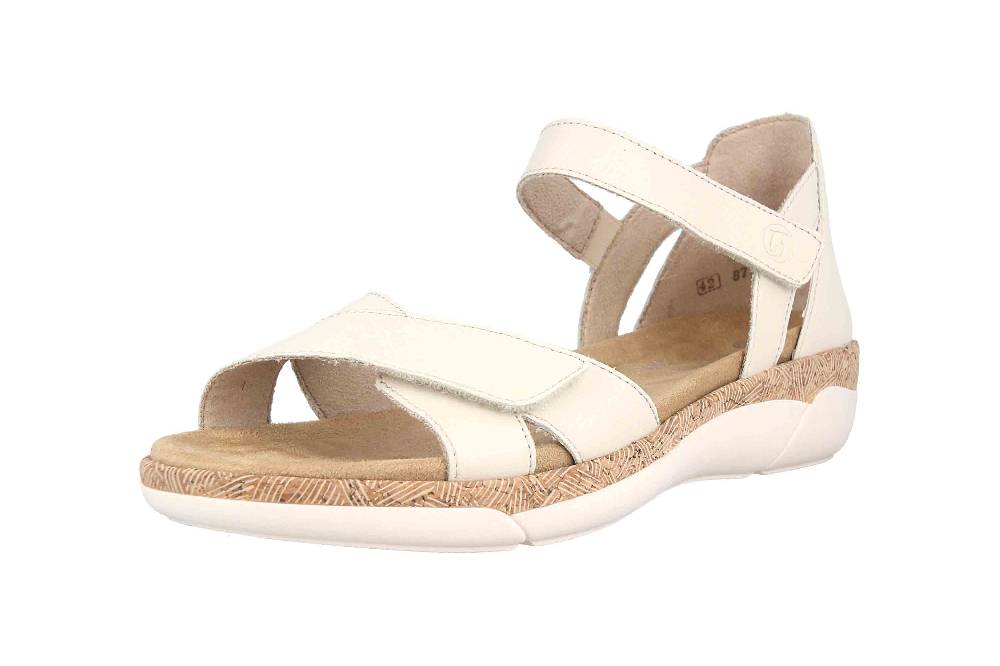 Remonte Sandalen In Übergrößen Beige R6859-60 Große Damenschuhe