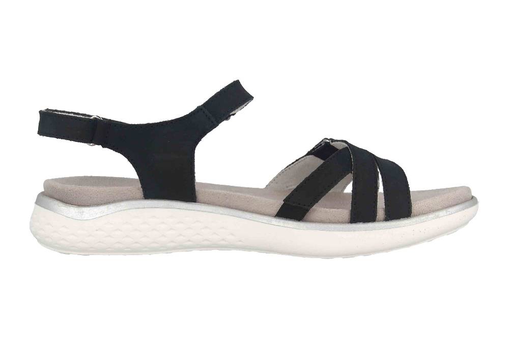 Remonte Sandalen In Übergrößen Blau D7751-14 Große Damenschuhe