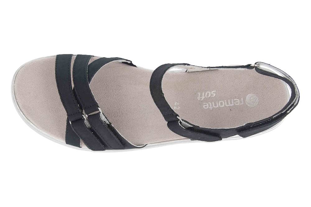 Remonte Sandalen In Übergrößen Blau D7751-14 Große Damenschuhe