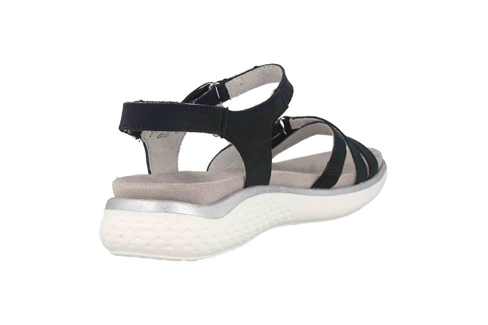 Remonte Sandalen in Übergrößen Blau D7751-14 große Damenschuhe