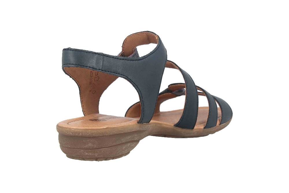 Remonte Sandalen In Übergrößen Blau R3662-14 Große Damenschuhe