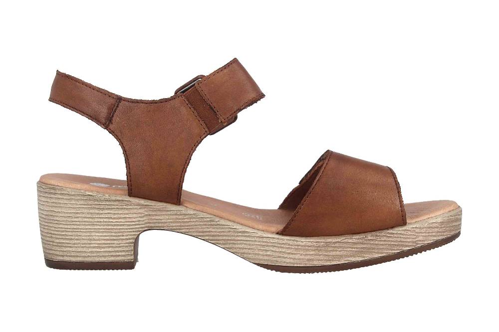 Remonte Sandalen In Übergrößen Braun D0N52-24 Große Damenschuhe
