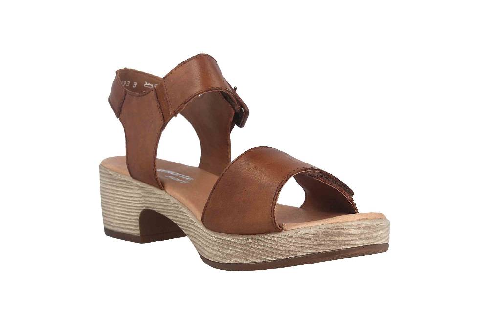 Remonte Sandalen In Übergrößen Braun D0N52-24 Große Damenschuhe