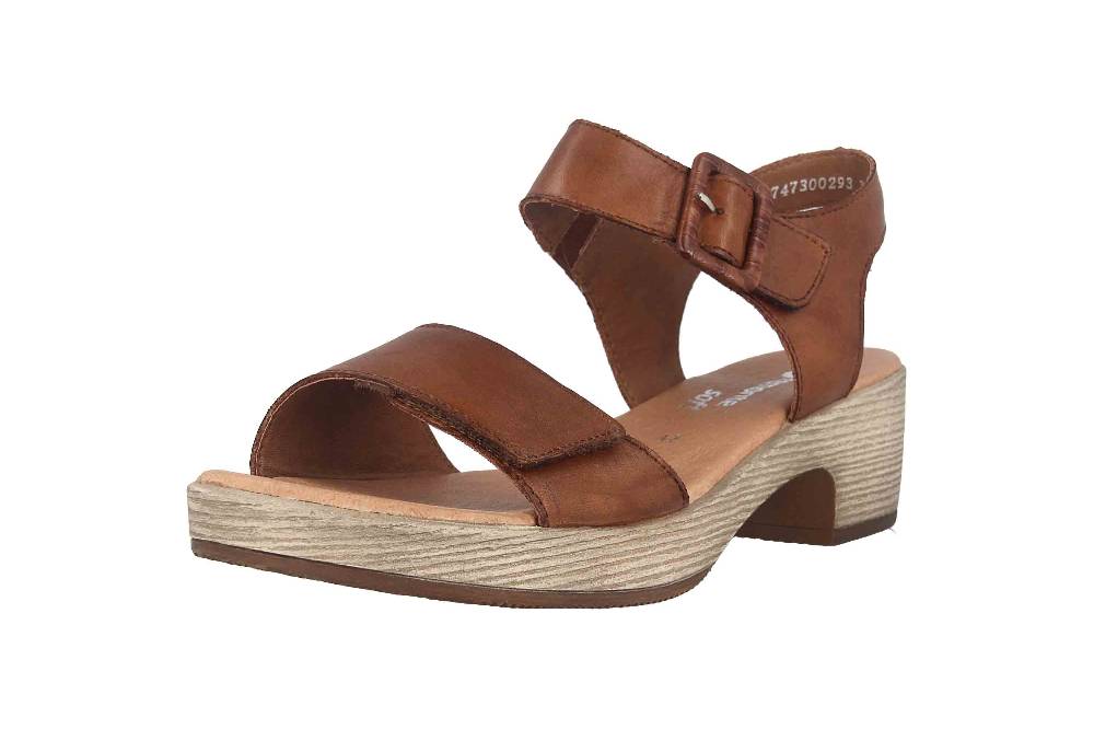 Remonte Sandalen In Übergrößen Braun D0N52-24 Große Damenschuhe