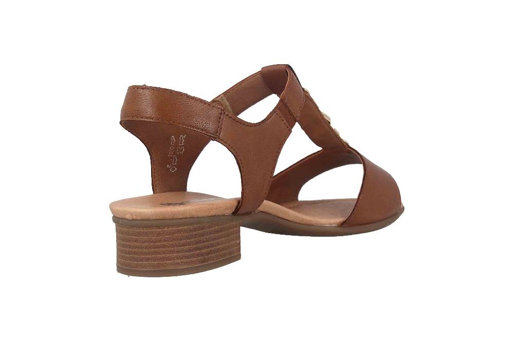 Remonte Sandalen In Übergrößen Braun D0P52-24 Große Damenschuhe