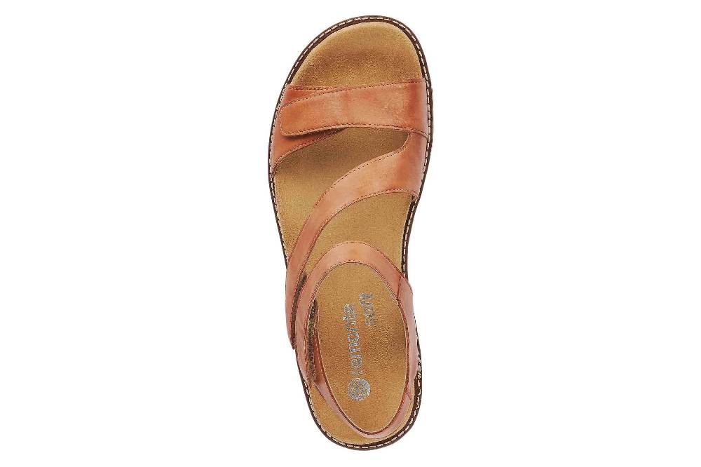 Remonte Sandalen In Übergrößen Braun D2050-24 Große Damenschuhe