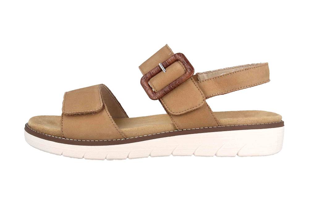 Remonte Sandalen in Übergrößen Braun D2067-60 große Damenschuhe