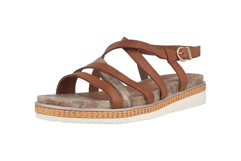 Remonte Sandalen In Übergrößen Braun R4550-24 Große Damenschuhe