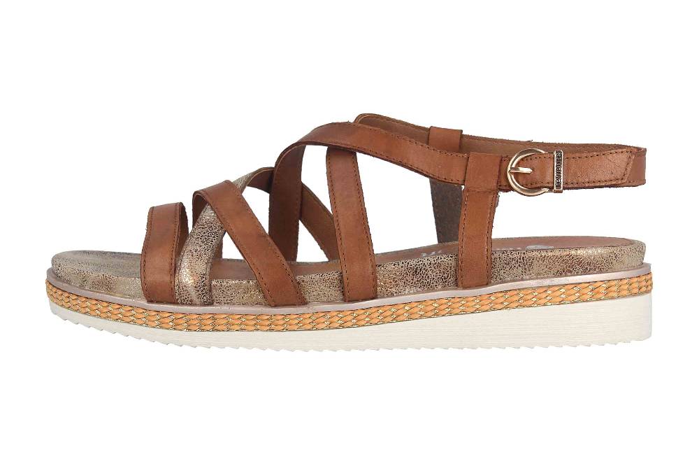 Remonte Sandalen in Übergrößen Braun R4550-24 große Damenschuhe