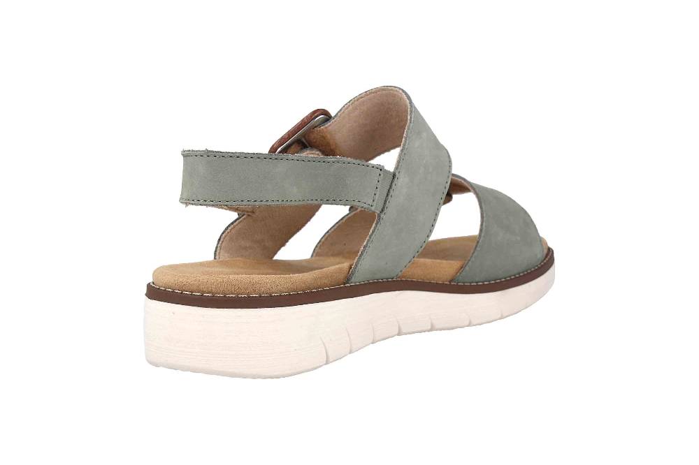 Remonte Sandalen In Übergrößen Grün D2067-52 Große Damenschuhe