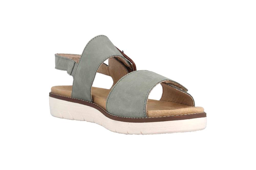 Remonte Sandalen In Übergrößen Grün D2067-52 Große Damenschuhe