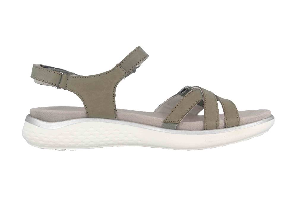 Remonte Sandalen In Übergrößen Grün D7751-52 Große Damenschuhe