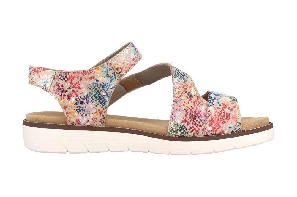 Remonte Sandalen In Übergrößen Mehrfarbig D2050-91 Große Damenschuhe