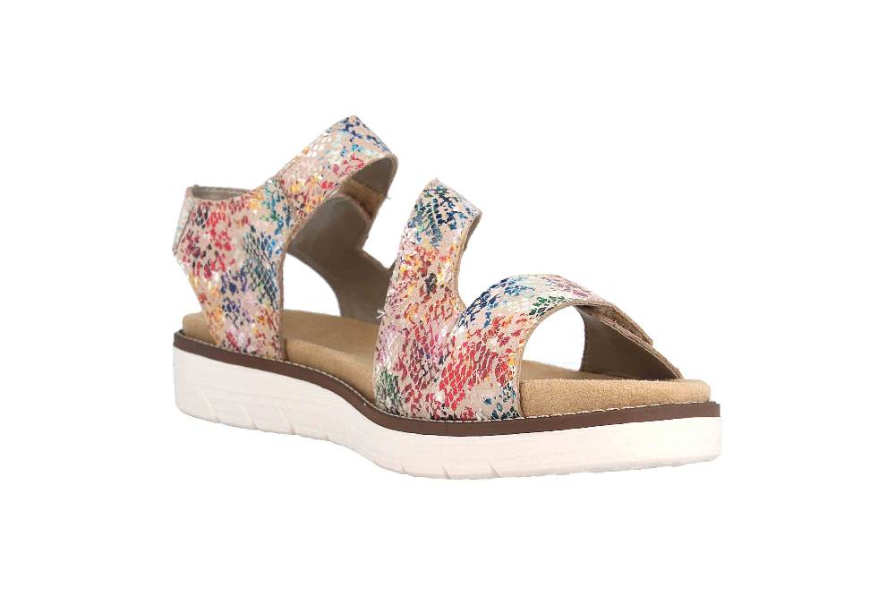 Remonte Sandalen In Übergrößen Mehrfarbig D2050-91 Große Damenschuhe