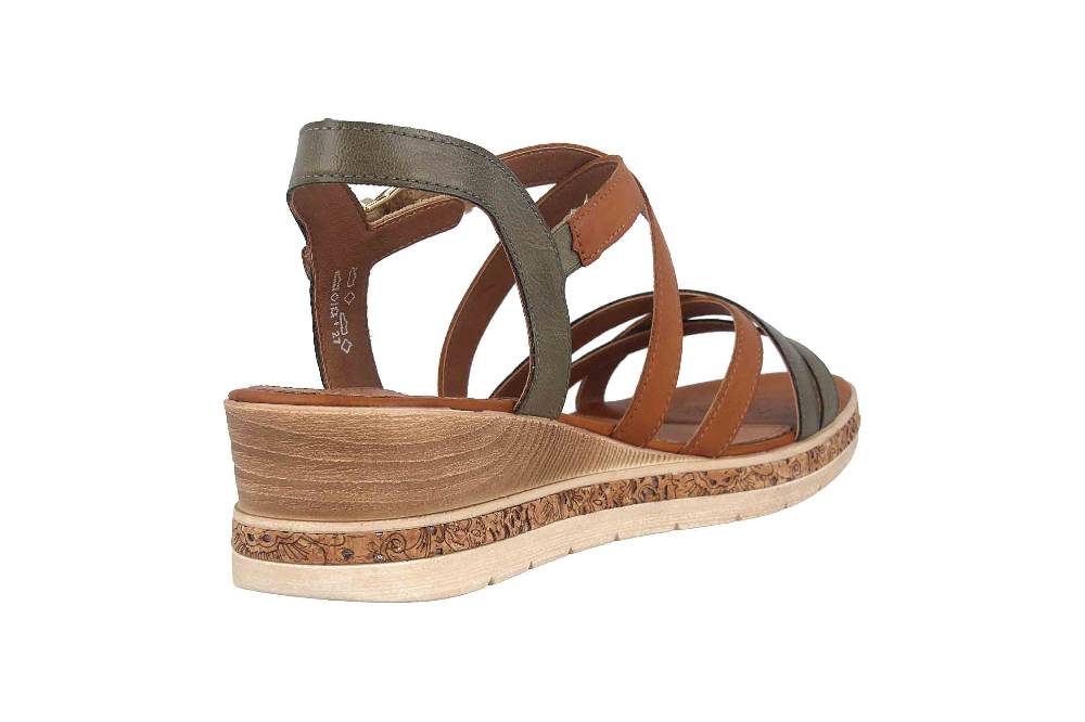 Remonte Sandalen In Übergrößen Mehrfarbig D3050-54 Große Damenschuhe