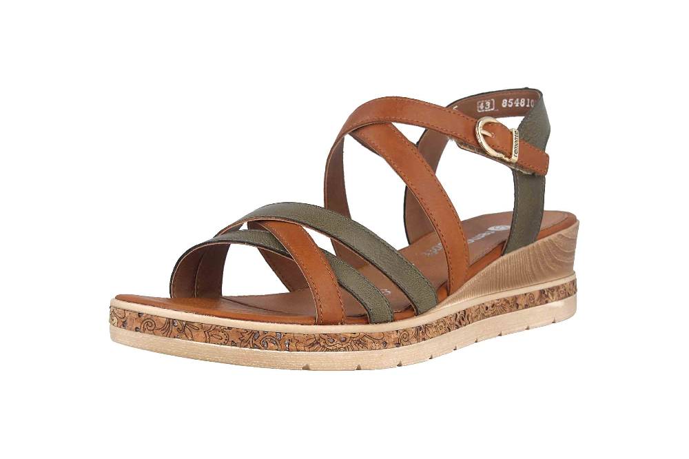 Remonte Sandalen In Übergrößen Mehrfarbig D3050-54 Große Damenschuhe