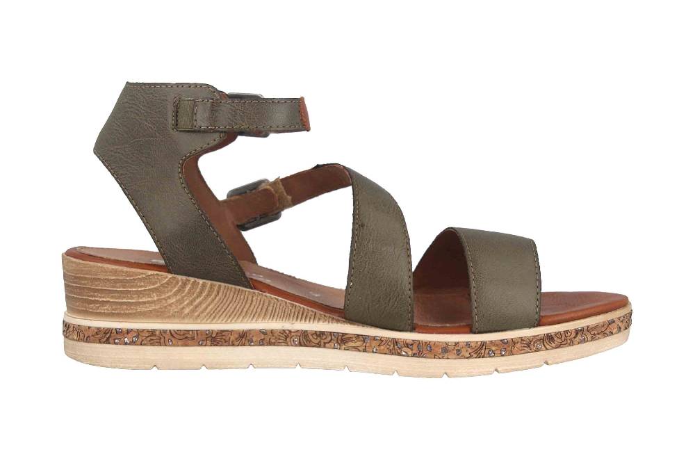 Remonte Sandalen In Übergrößen Mehrfarbig D3052-54 Große Damenschuhe