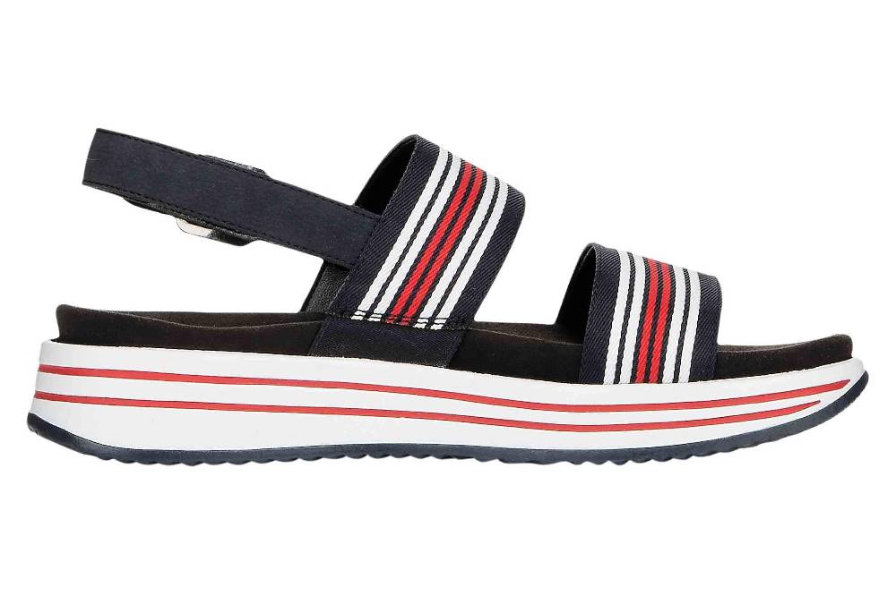 Remonte Sandalen In Übergrößen Mehrfarbig R2950-14 Große Damenschuhe