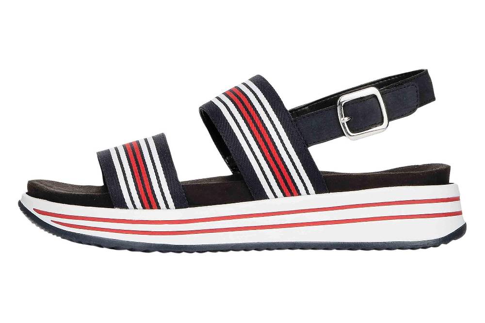 Remonte Sandalen in Übergrößen Mehrfarbig R2950-14 große Damenschuhe